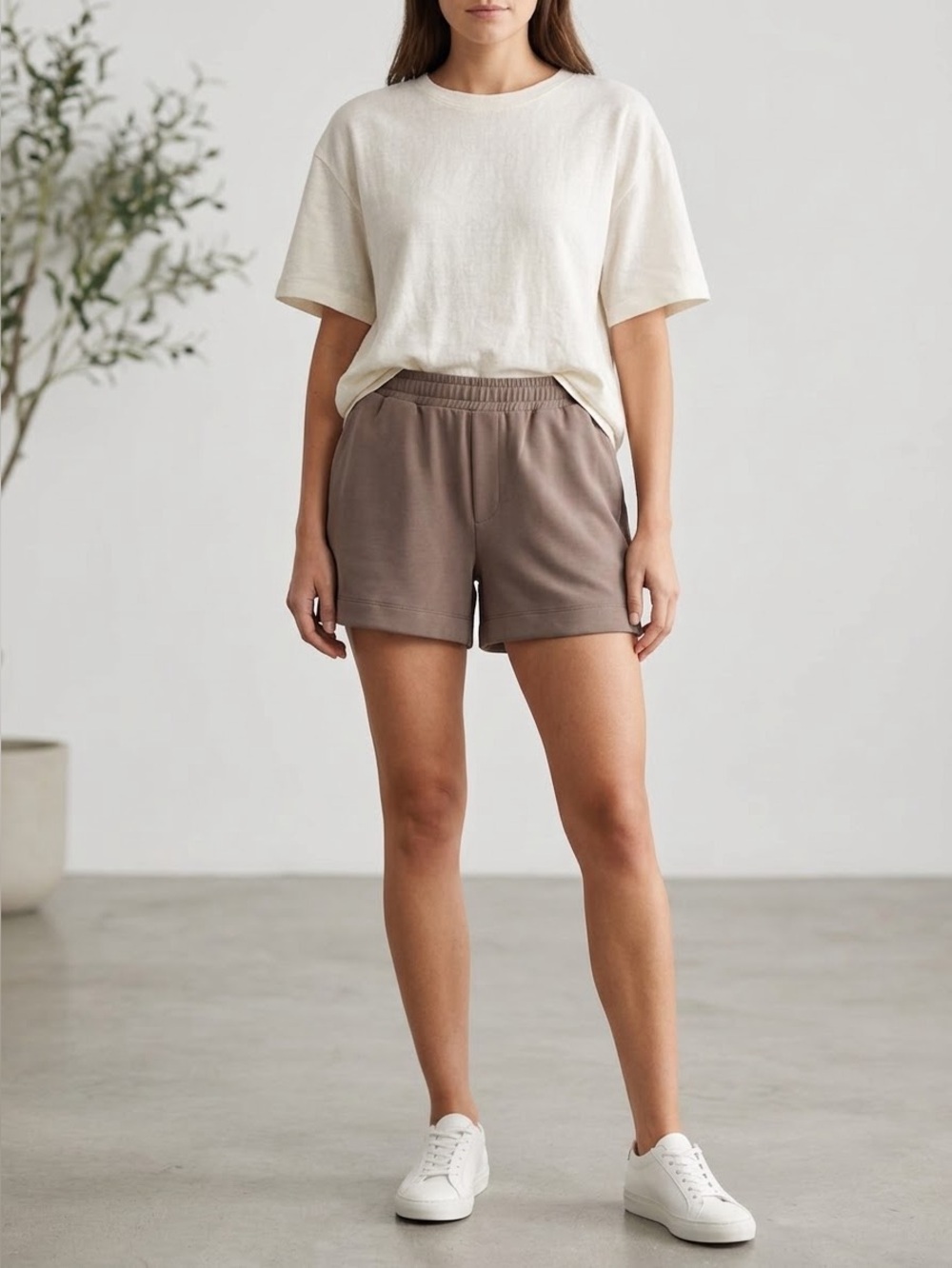 a new day Women's Elastic-Waist Shorts